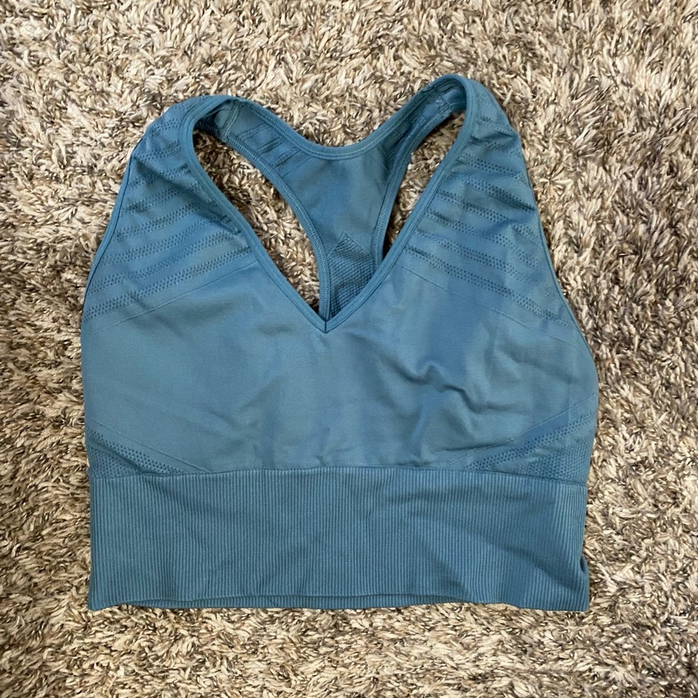 Vs pink cropped sport bra